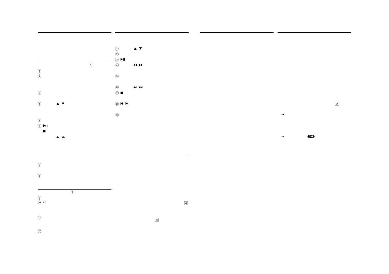 English control power supply power supply, Caution | Philips AZ1325-17B User Manual | Page 4 / 7
