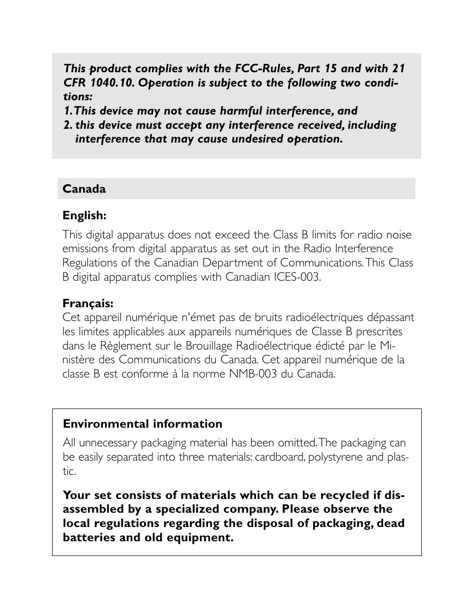 Philips AJ3540-37B User Manual | Page 5 / 14