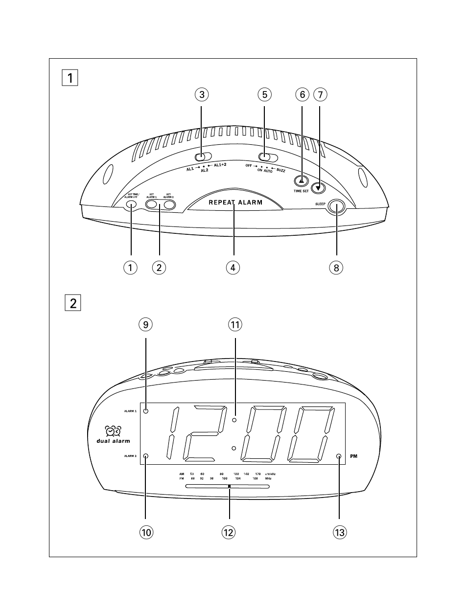 Philips AJ3540-37B User Manual | Page 6 / 14