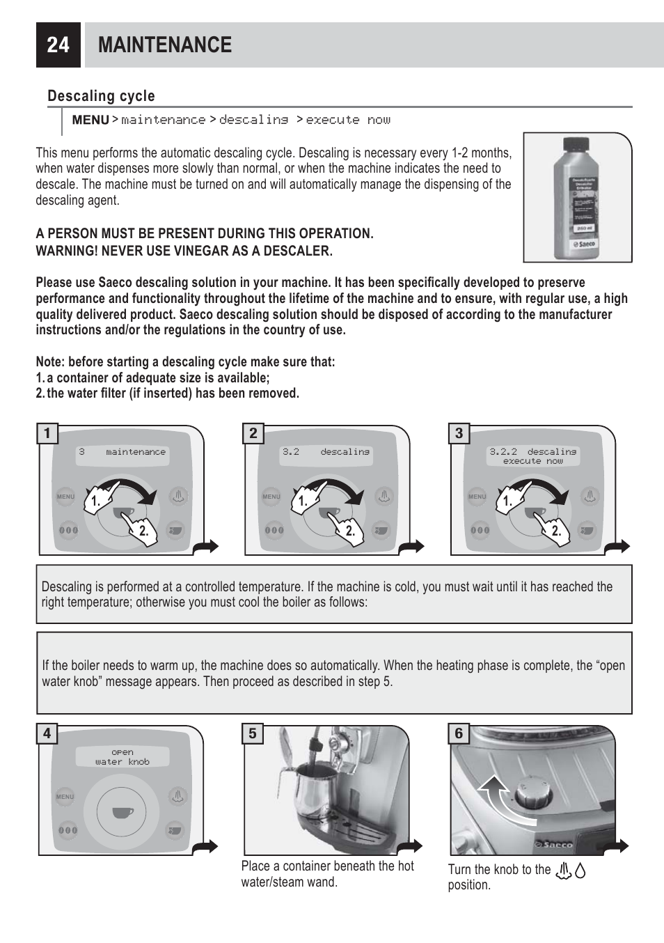 Maintenance | Philips 10002865 User Manual | Page 26 / 36