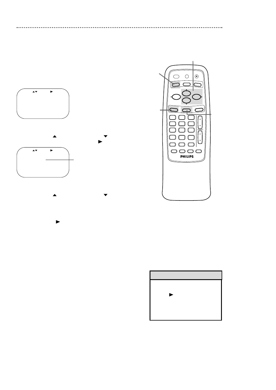38 repeat play | Philips VRB611AT99 User Manual | Page 38 / 56