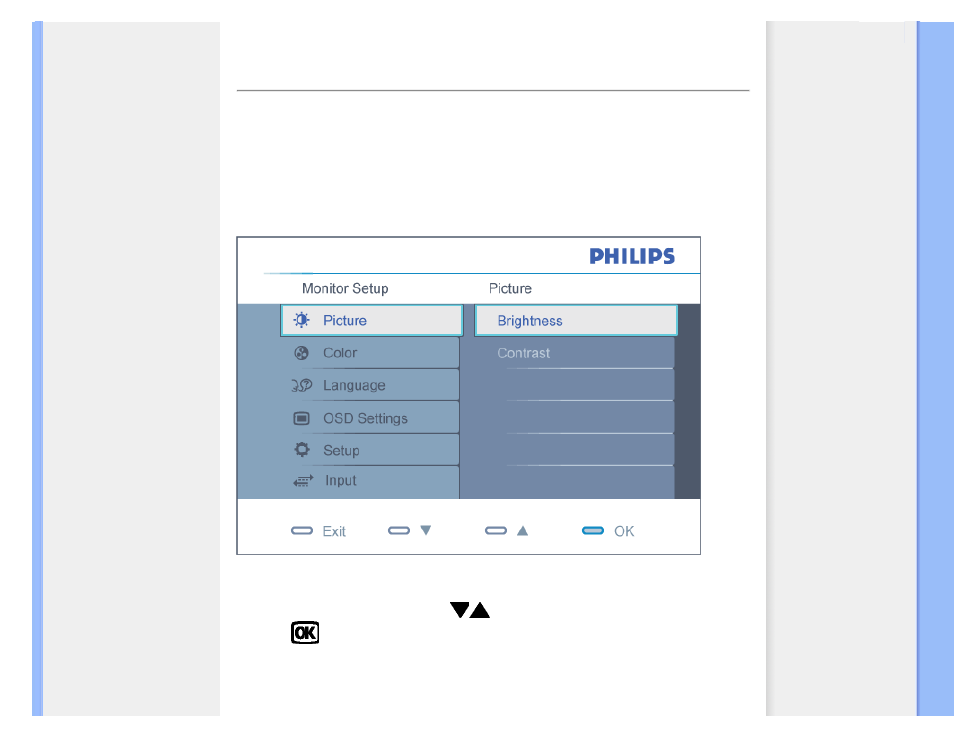 On-screen display | Philips 190S8FB-27 User Manual | Page 71 / 109