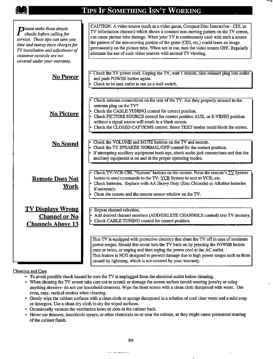 Philips MX3297B User Manual | Page 50 / 56