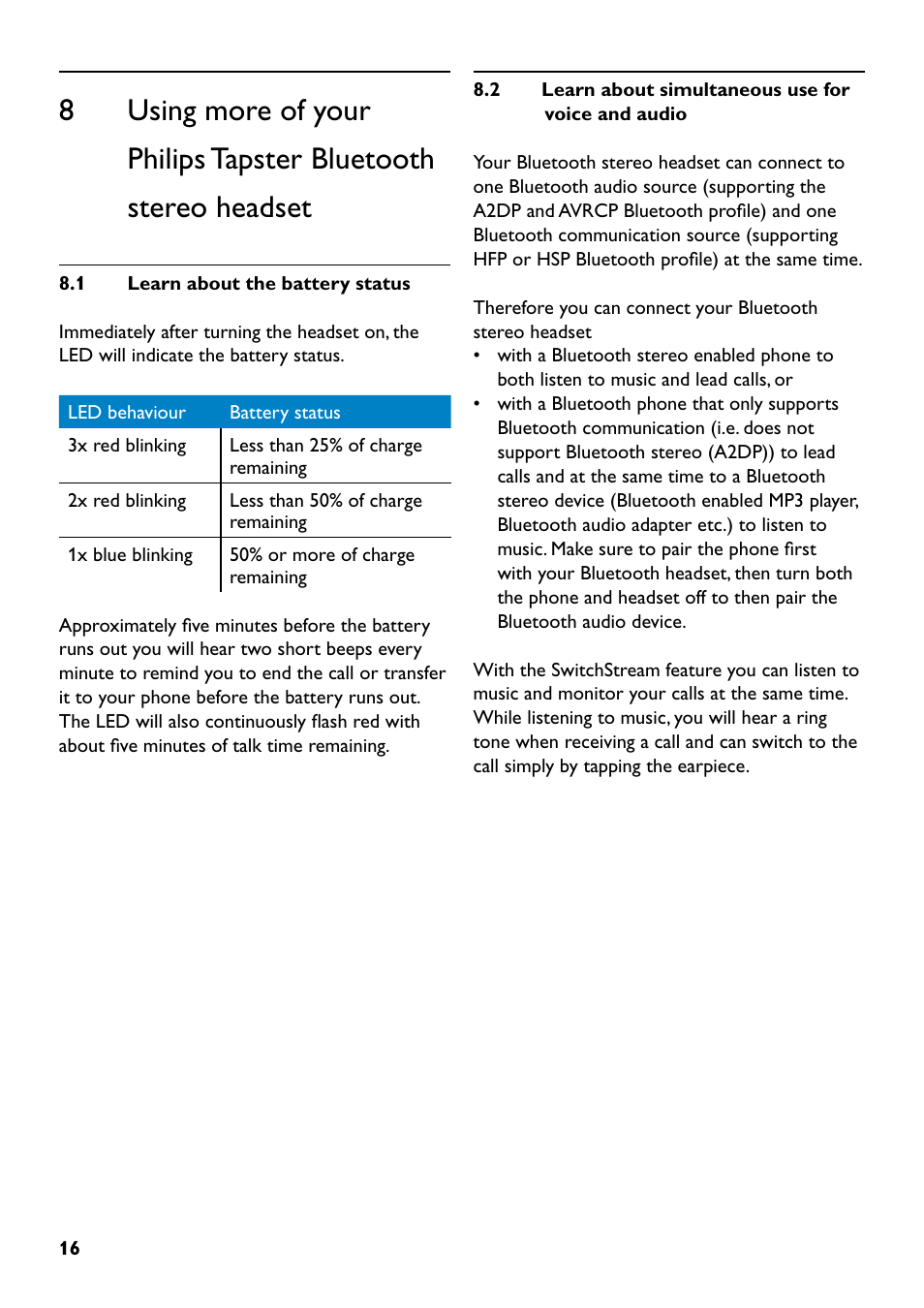 Philips SHB7110-37 User Manual | Page 16 / 21