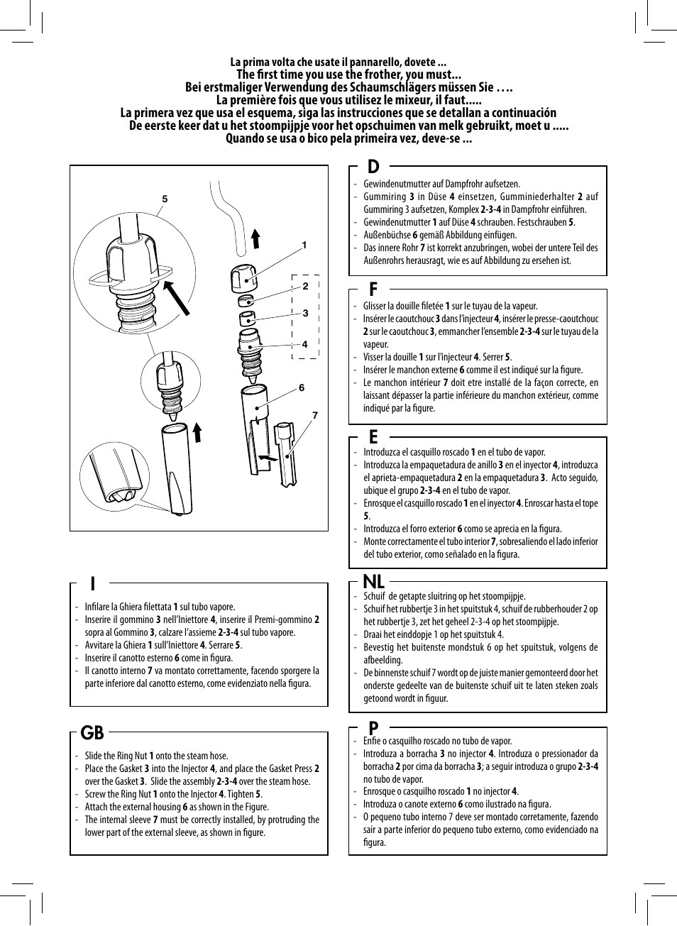 Philips GAGGIA NEW ES06 COLOR RED User Manual | Page 3 / 76