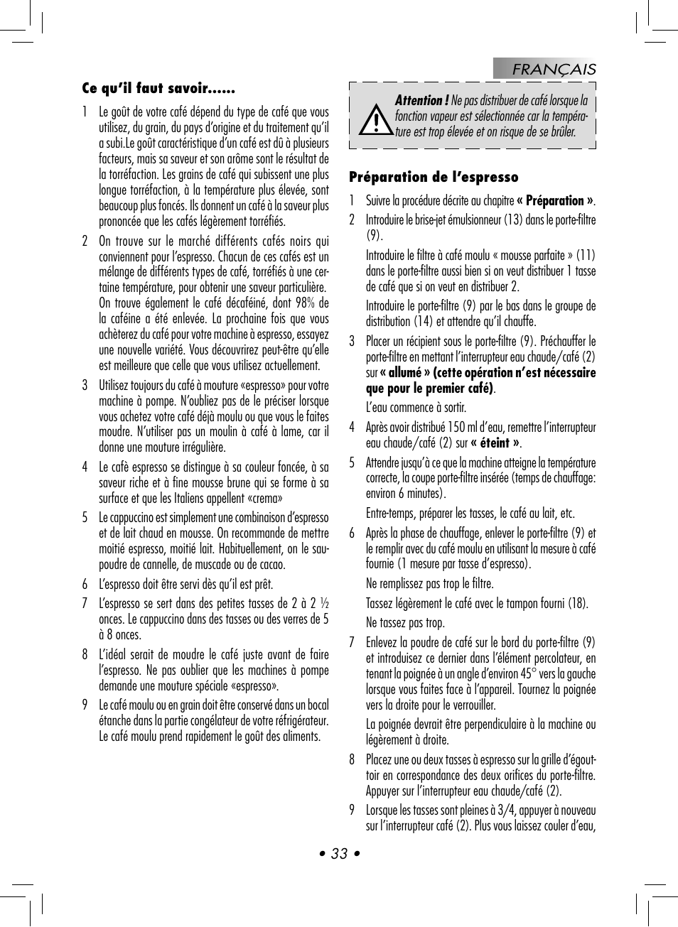 Philips GAGGIA NEW ES06 COLOR RED User Manual | Page 36 / 76