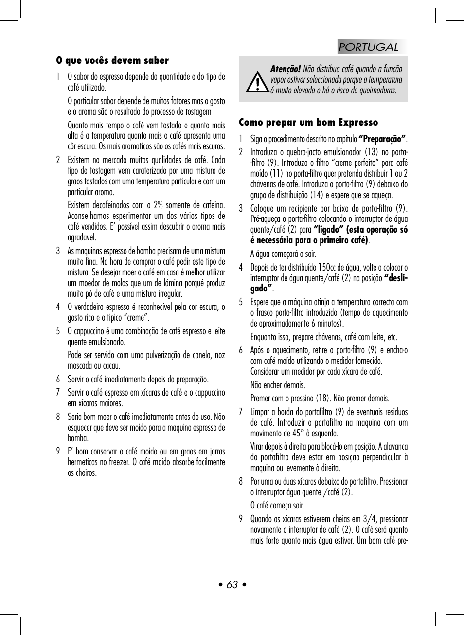 Philips GAGGIA NEW ES06 COLOR RED User Manual | Page 66 / 76
