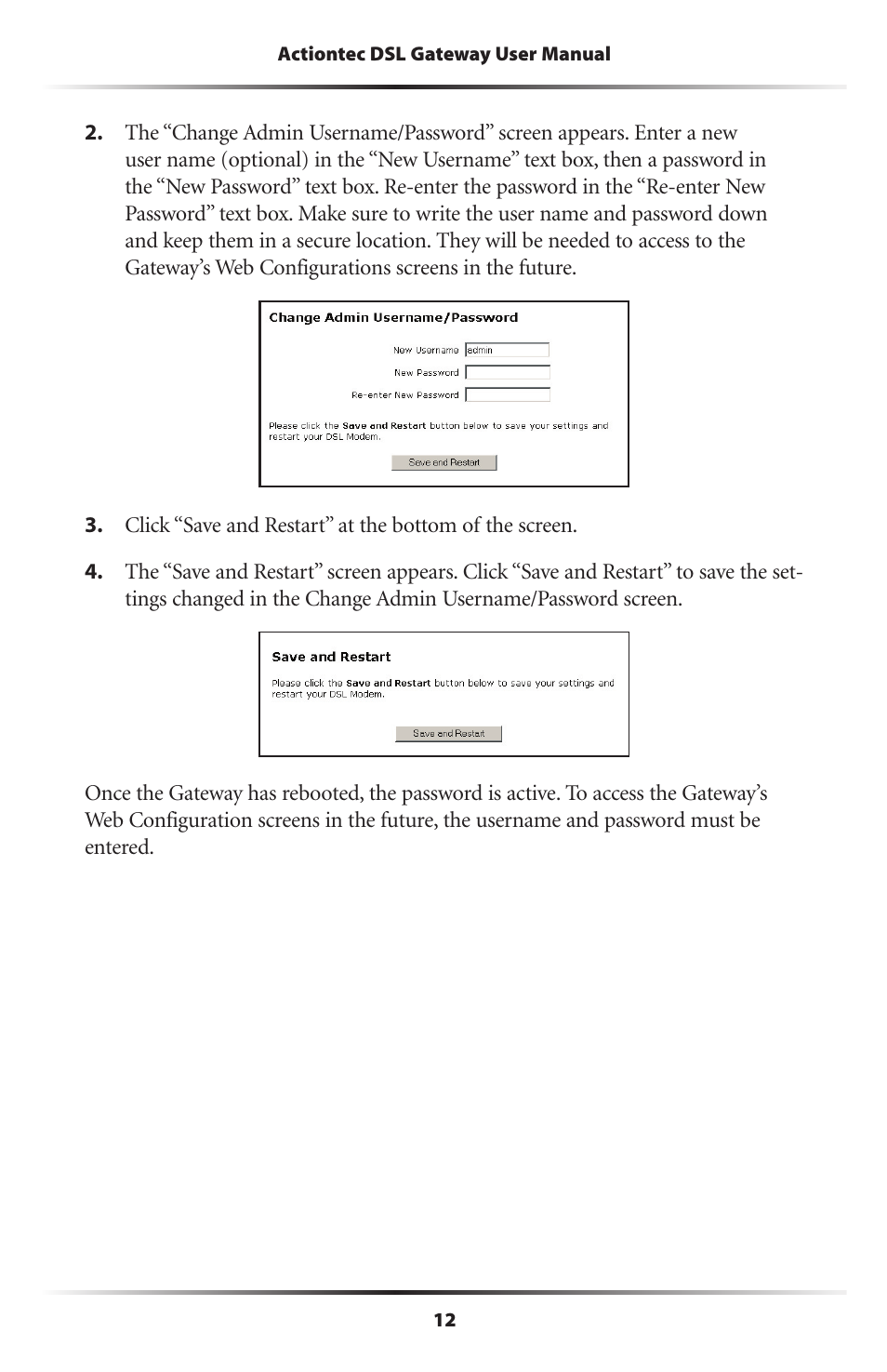 Actiontec electronic Wireless DSL Gateway GT704WG-QW04 User Manual | Page 15 / 97