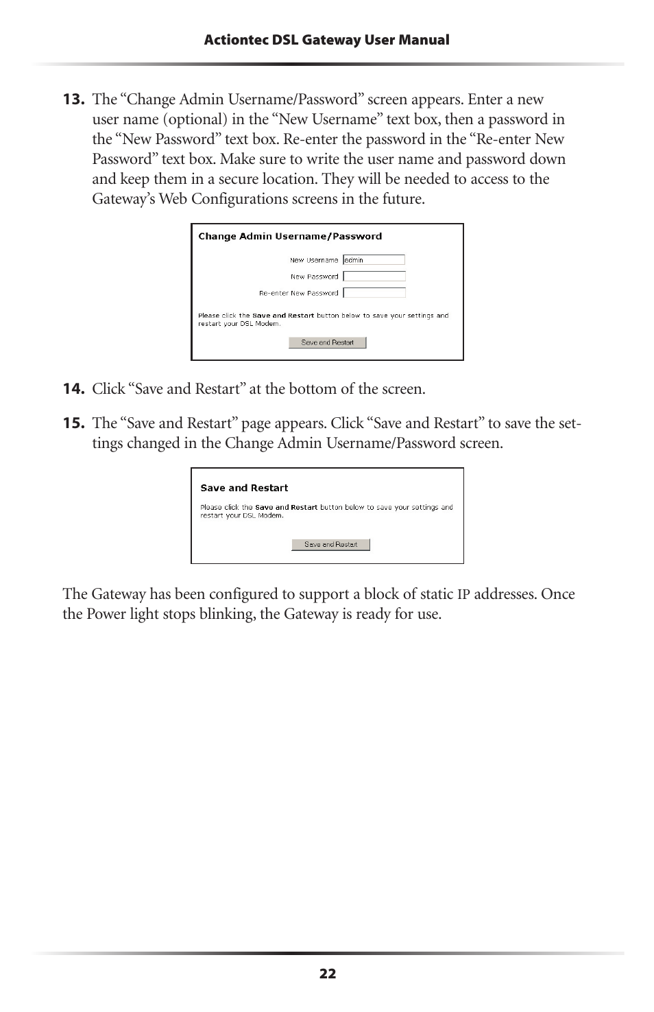 Actiontec electronic Wireless DSL Gateway GT704WG-QW04 User Manual | Page 25 / 97