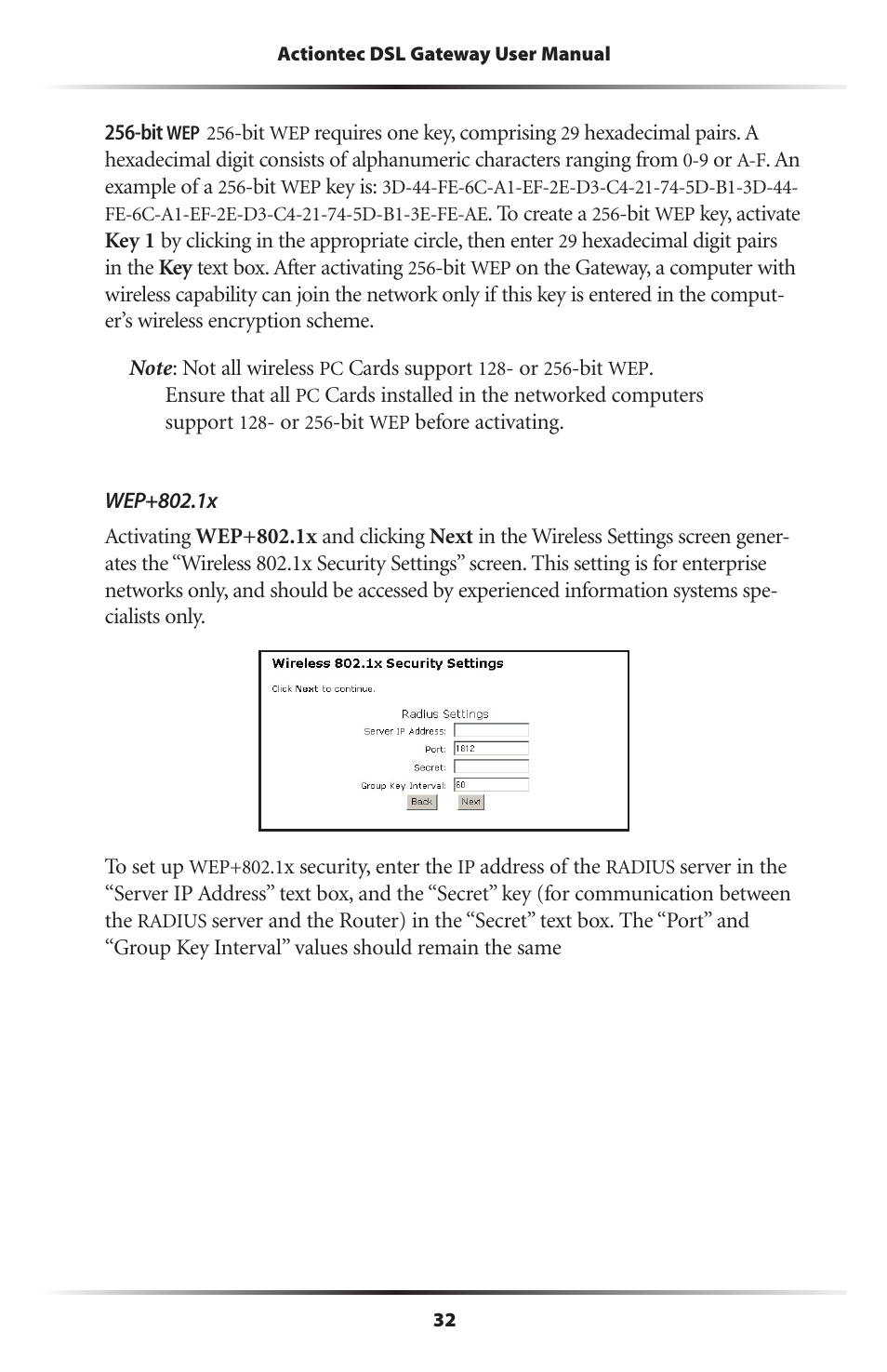 Actiontec electronic Wireless DSL Gateway GT704WG-QW04 User Manual | Page 35 / 97