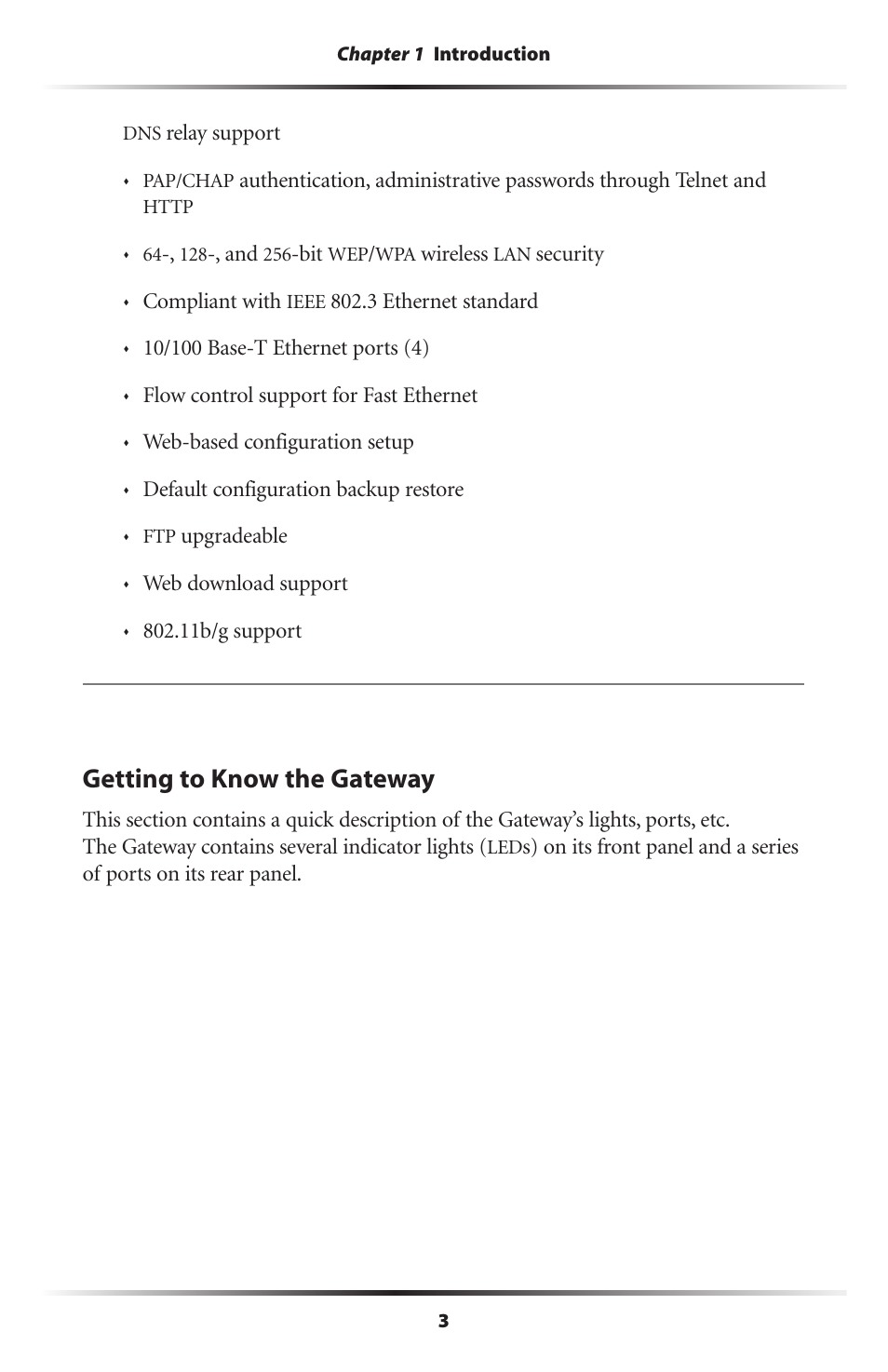 Getting to know the gateway | Actiontec electronic Wireless DSL Gateway GT704WG-QW04 User Manual | Page 6 / 97