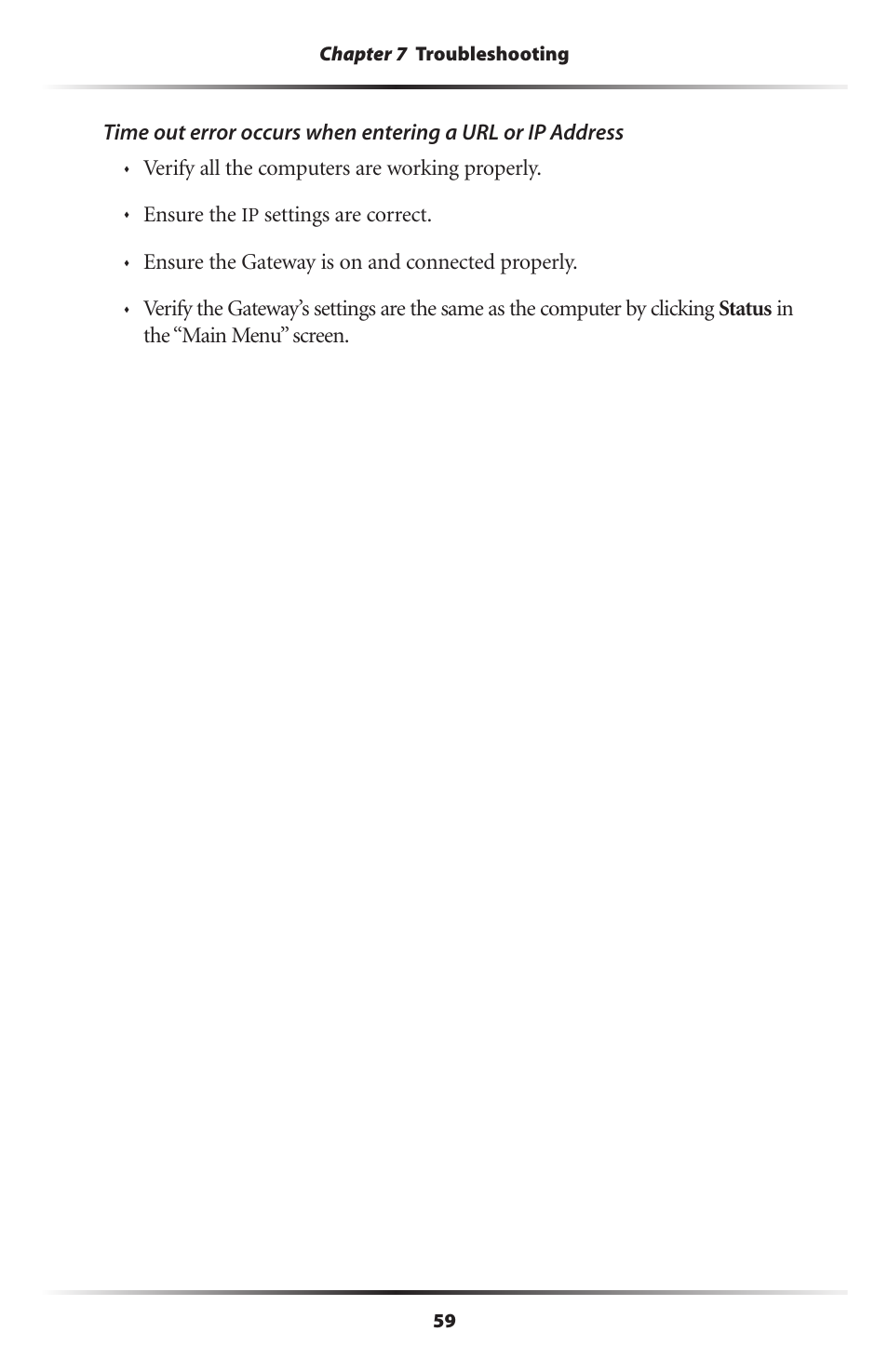 Actiontec electronic Wireless DSL Gateway GT704WG-QW04 User Manual | Page 62 / 97