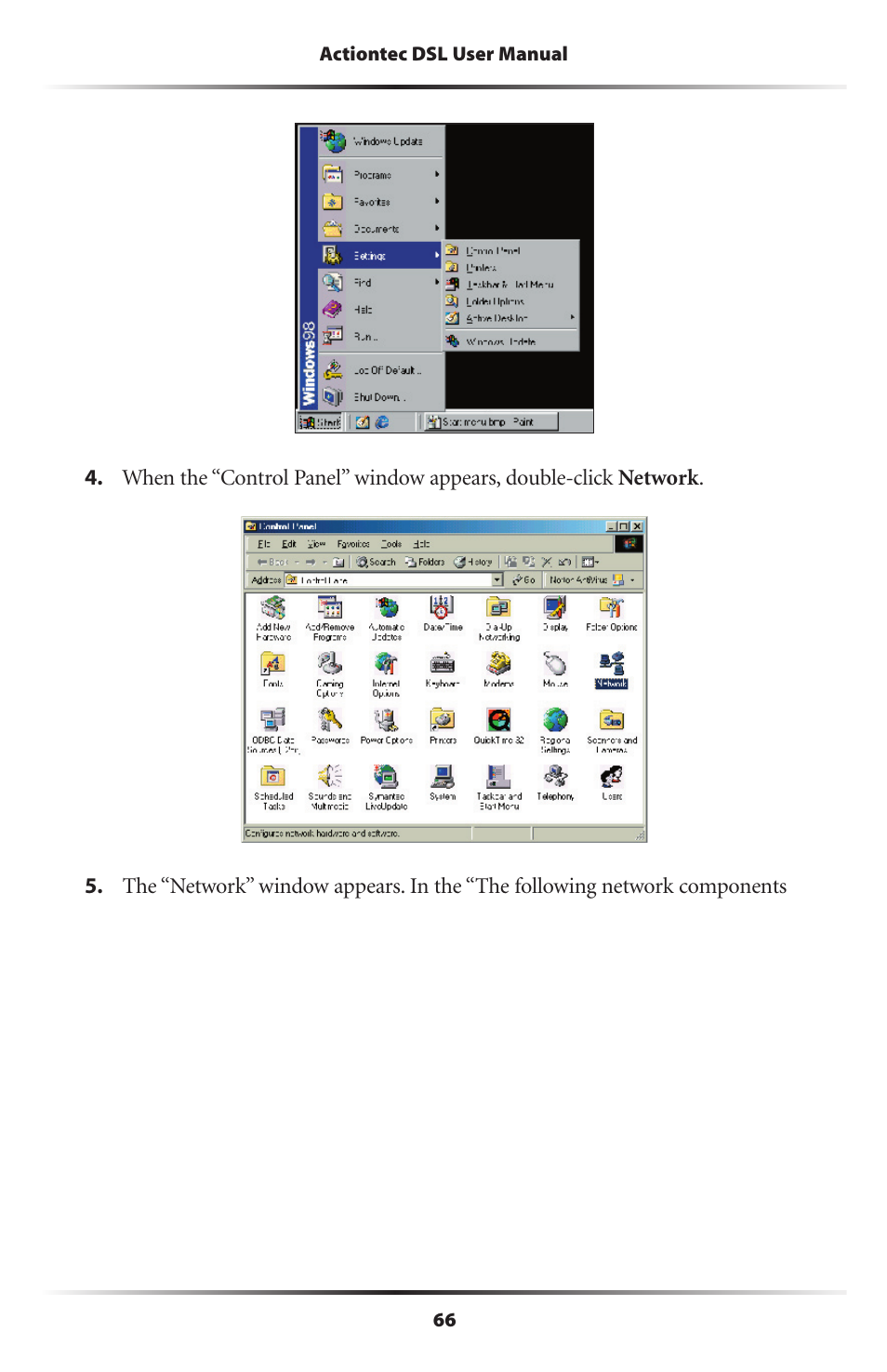 Actiontec electronic Wireless DSL Gateway GT704WG-QW04 User Manual | Page 69 / 97