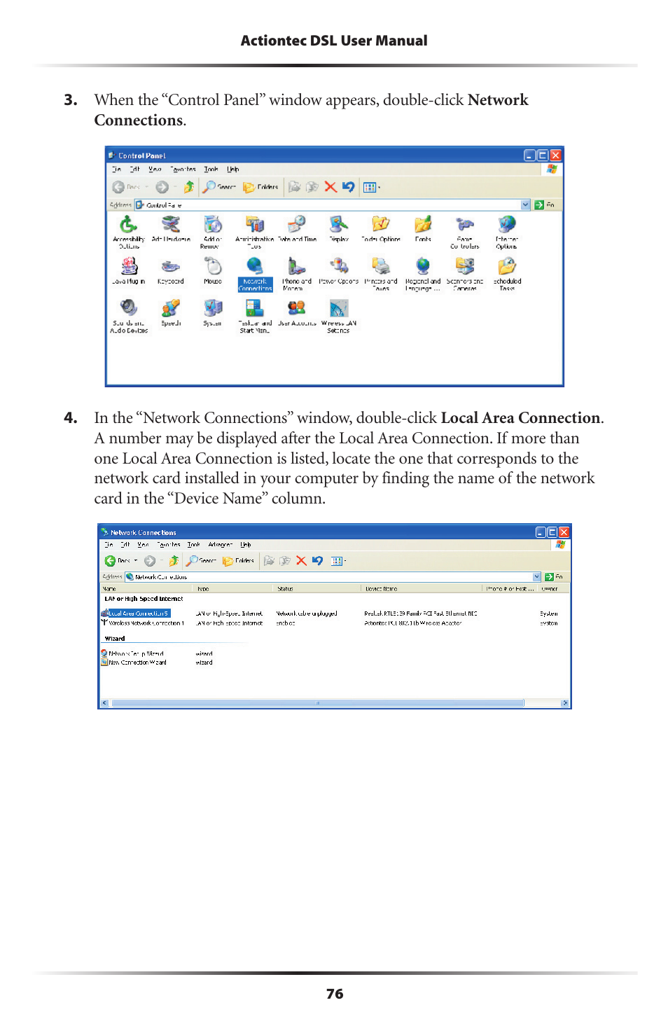 Actiontec electronic Wireless DSL Gateway GT704WG-QW04 User Manual | Page 79 / 97