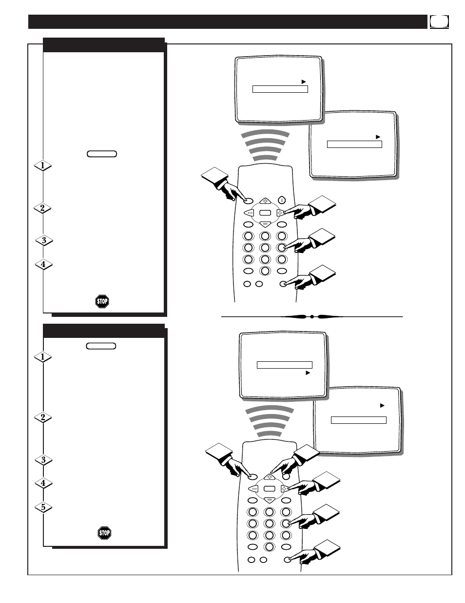 Tv c, Ow to, Se the | Lock, Ontrol, Tv t | Philips 13PR18C User Manual | Page 9 / 20