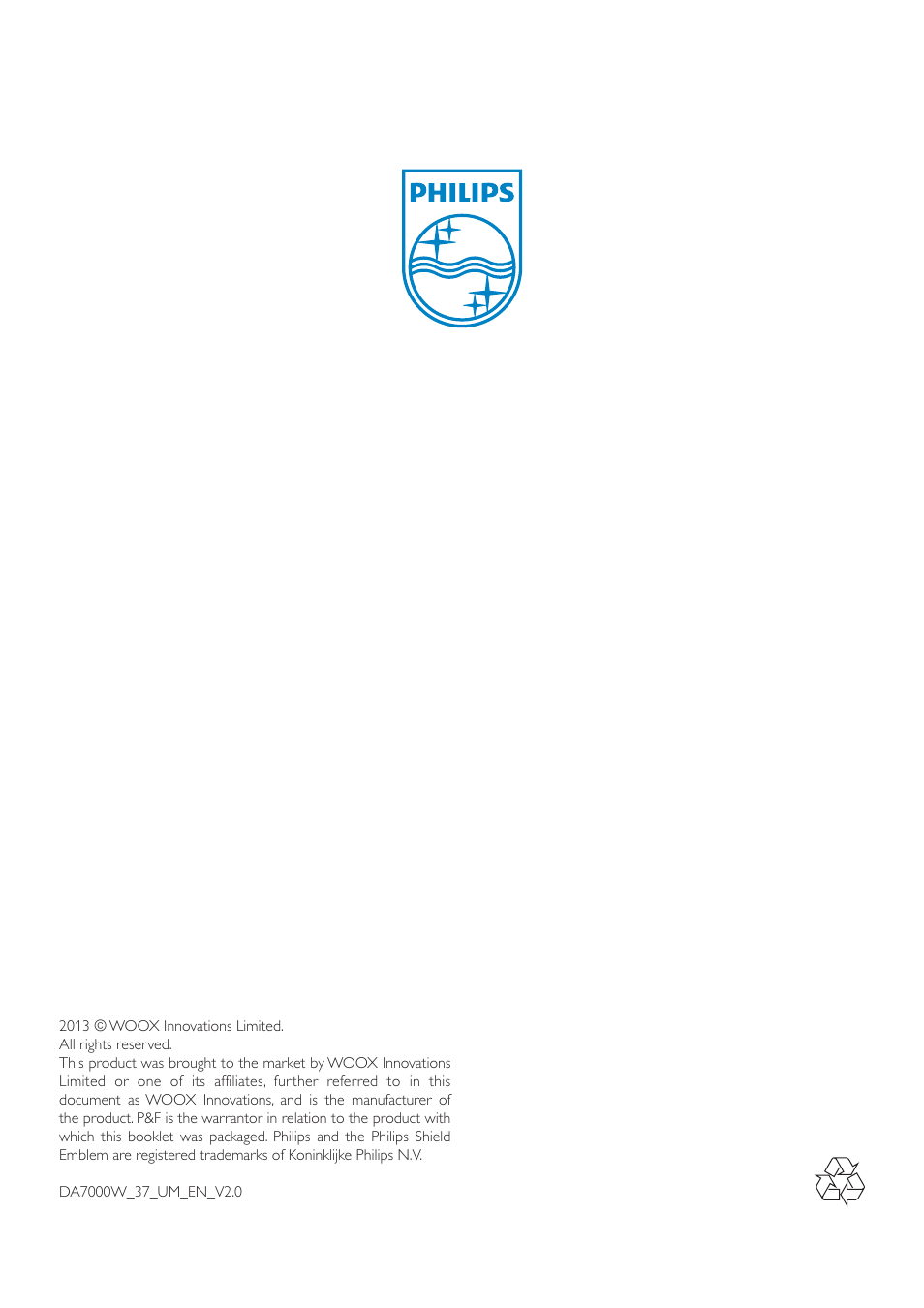 Philips AD7000W-37 User Manual | Page 28 / 28