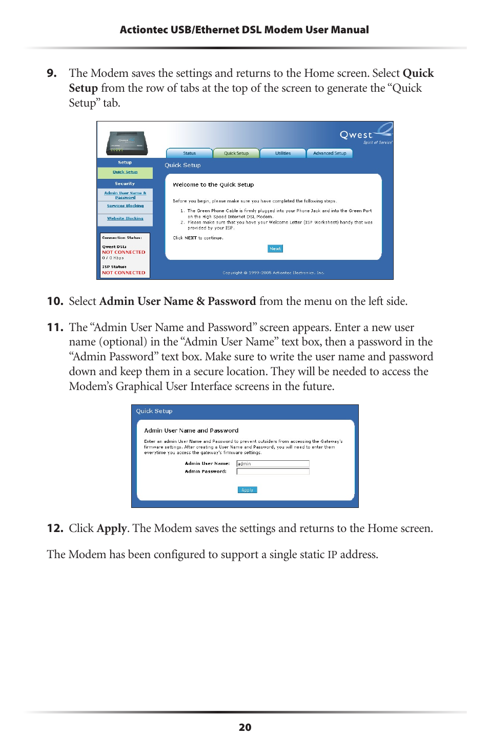 Actiontec electronic GT701R User Manual | Page 25 / 113
