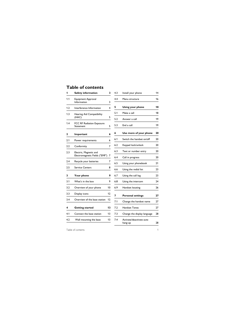 Philips CD1501B-37 User Manual | Page 3 / 43