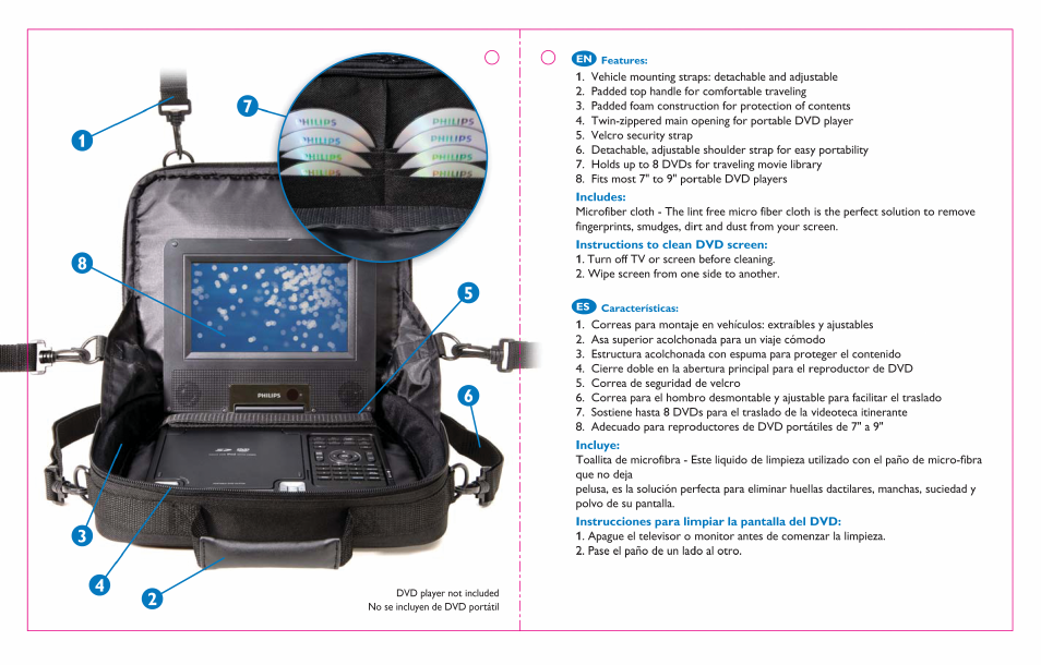 Philips SVC4004W-27 User Manual | 1 page