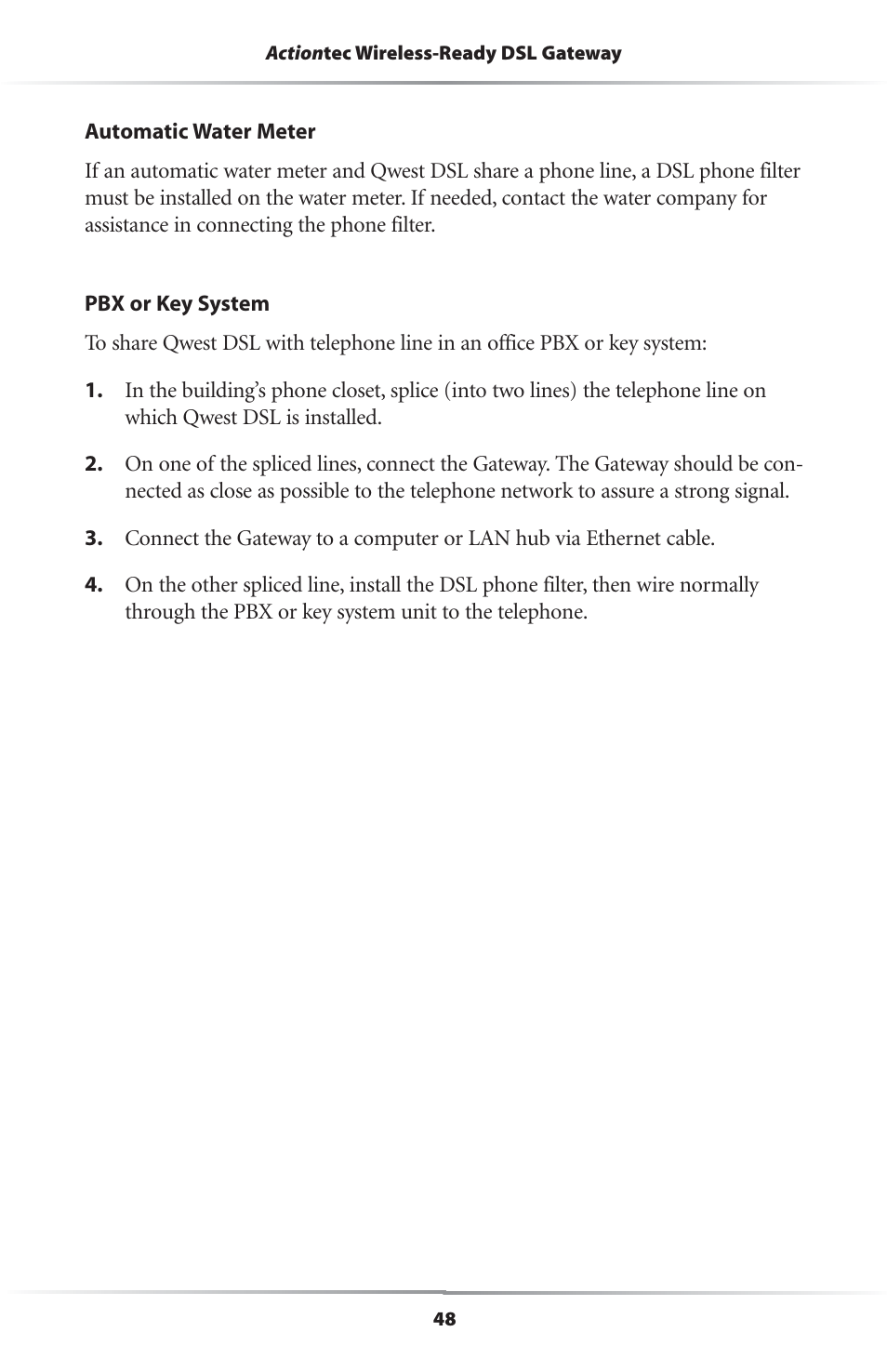 Actiontec electronic Wireless-Ready User Manual | Page 51 / 69