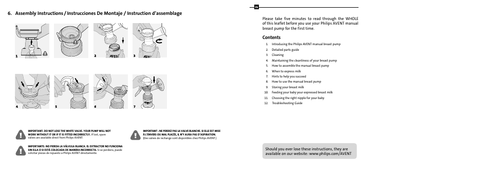 Philips SCF310-20 User Manual | Page 2 / 20