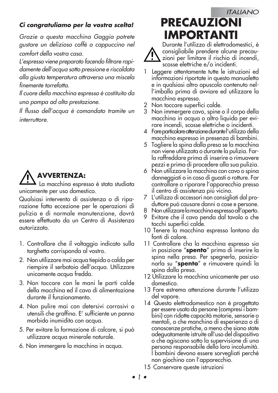 Philips GAGGIA NEW BABY06 BLK User Manual | 51 pages