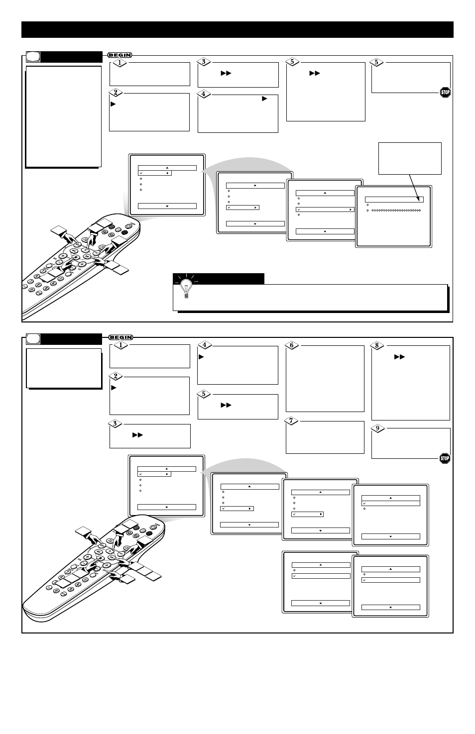 Etting, Elevision, Or the | Irst | Philips 14RF50S99 User Manual | Page 4 / 4