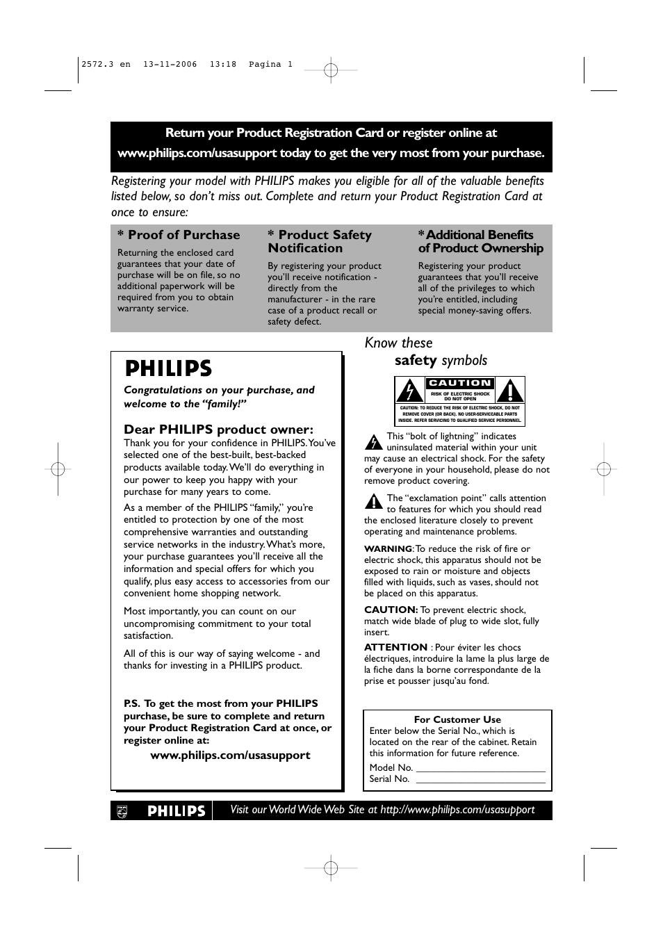 Philips 47PF9441D-37B User Manual | 70 pages