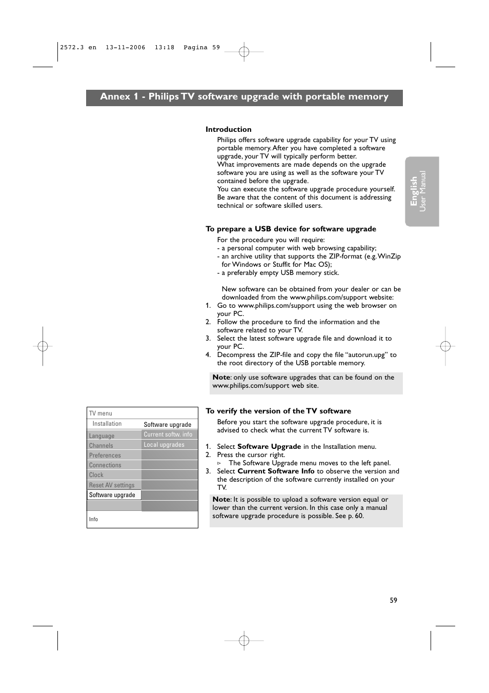 Philips 47PF9441D-37B User Manual | Page 61 / 70