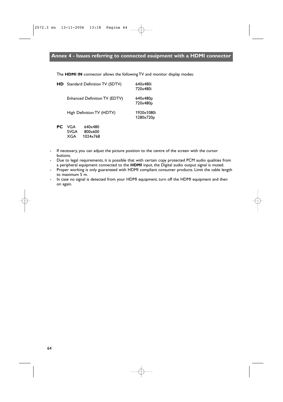 Philips 47PF9441D-37B User Manual | Page 66 / 70