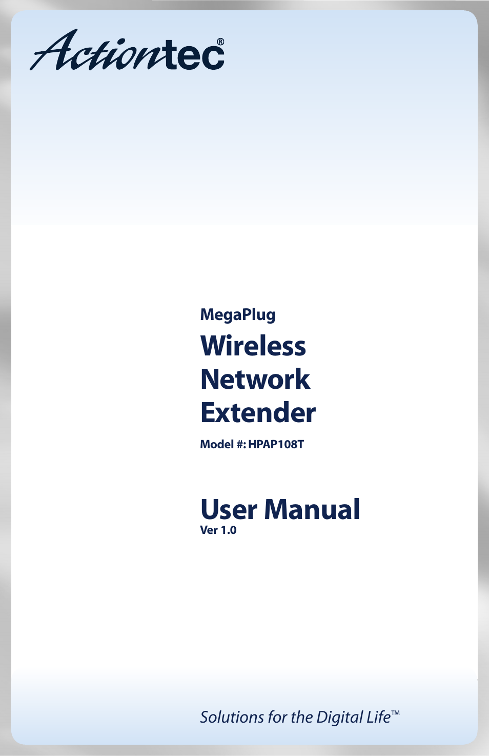 Actiontec electronic MEGAPLUG HPAP108T User Manual | 67 pages