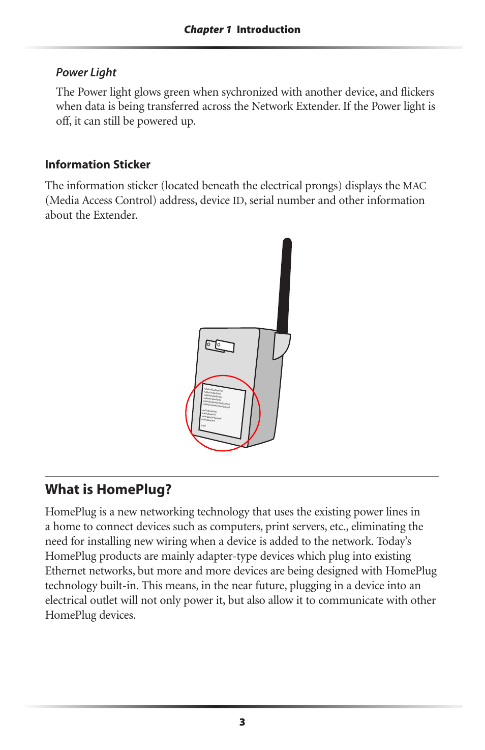 What is homeplug, Media access control) address, device | Actiontec electronic MEGAPLUG HPAP108T User Manual | Page 6 / 67