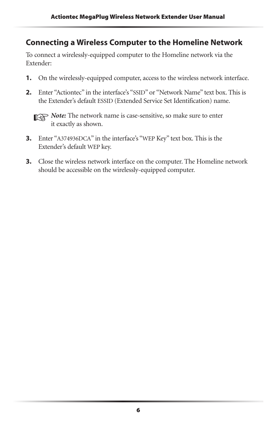 Actiontec electronic MEGAPLUG HPAP108T User Manual | Page 9 / 67