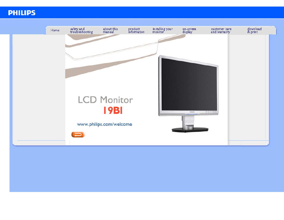 Philips 19B1AB-00 User Manual | 95 pages
