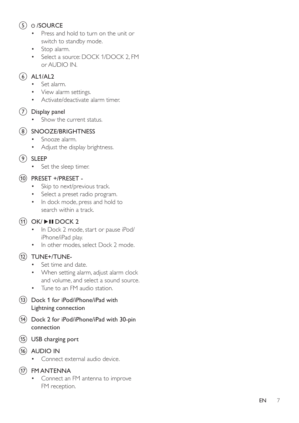 Philips AJ7260D-37 User Manual | Page 9 / 21