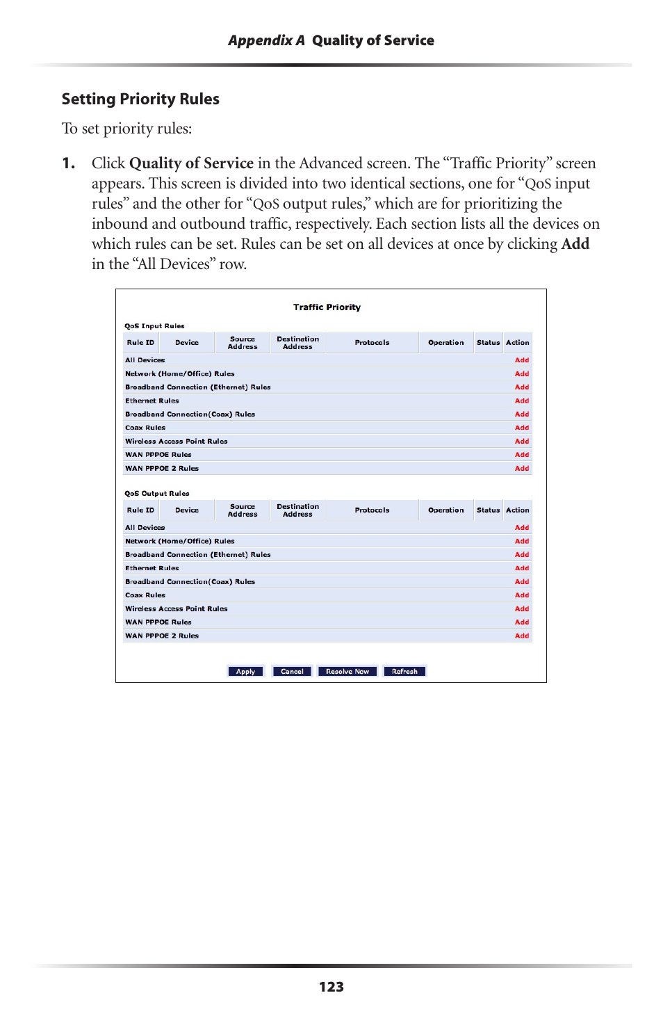 Actiontec electronic RI408 User Manual | Page 126 / 147