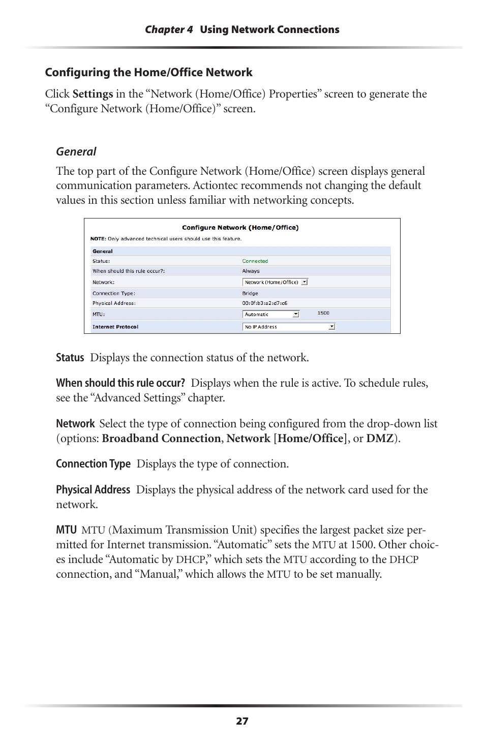 Actiontec electronic RI408 User Manual | Page 30 / 147