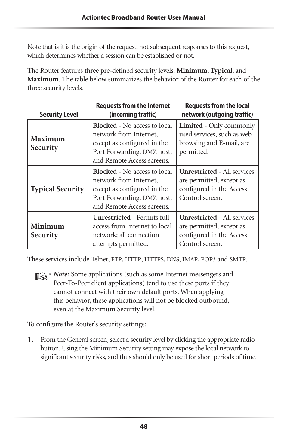 Actiontec electronic RI408 User Manual | Page 51 / 147