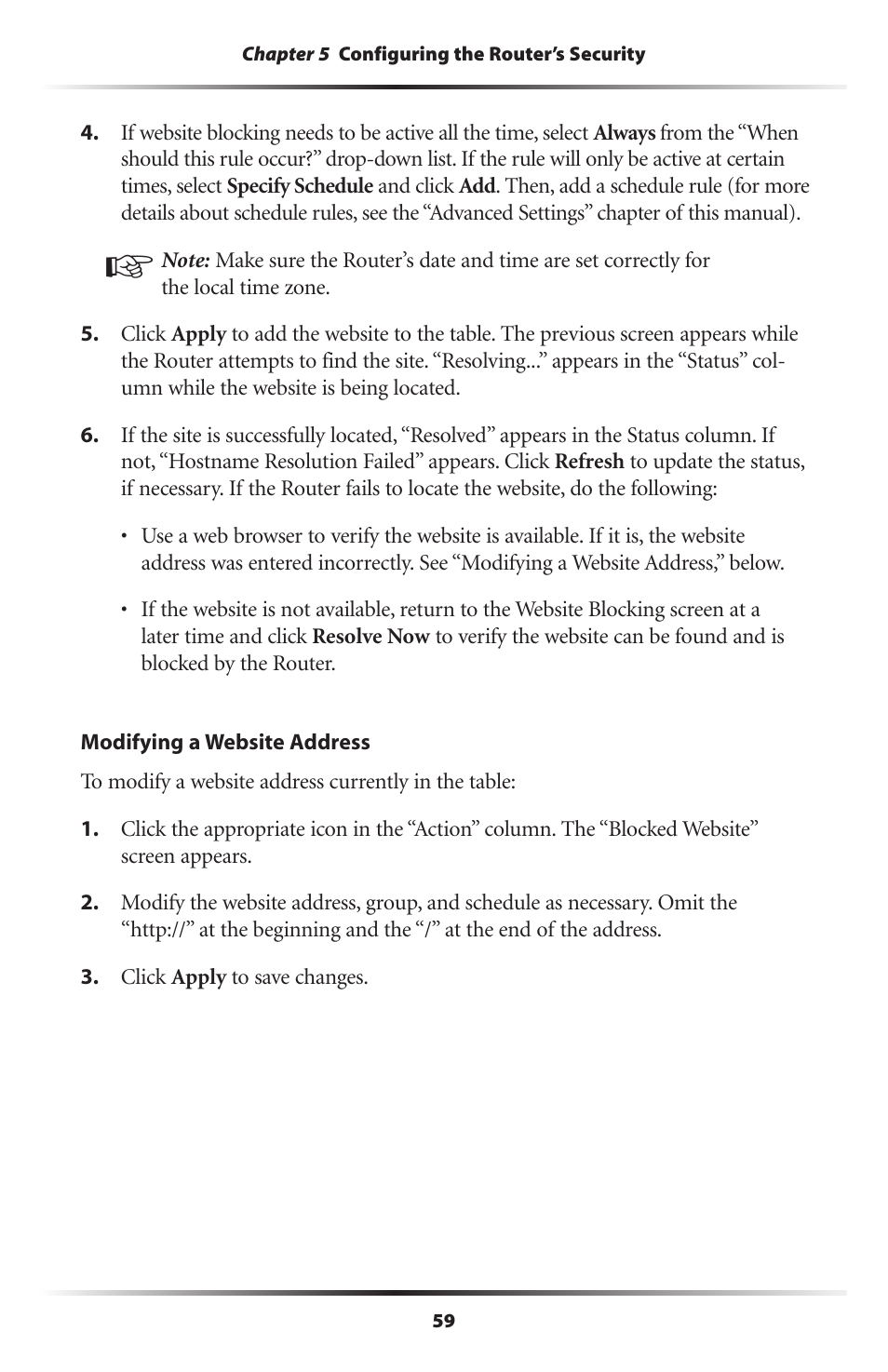 Actiontec electronic RI408 User Manual | Page 62 / 147