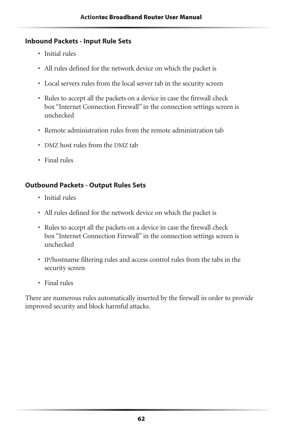 Actiontec electronic RI408 User Manual | Page 65 / 147