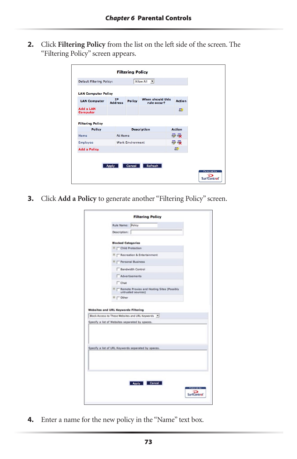 Actiontec electronic RI408 User Manual | Page 76 / 147