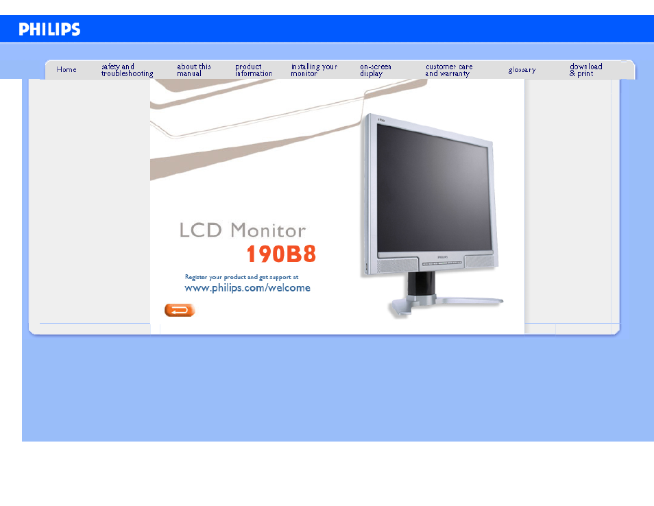 Philips 190B8CB-27 User Manual | 111 pages
