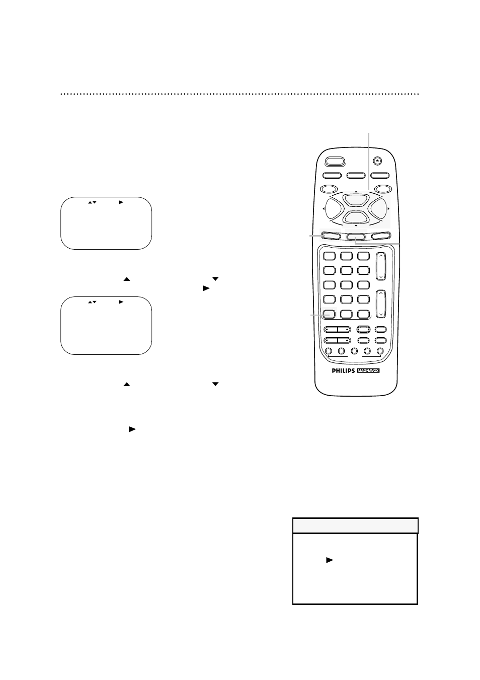 44 repeat play, Helpful hints | Philips VRA671AT User Manual | Page 44 / 68