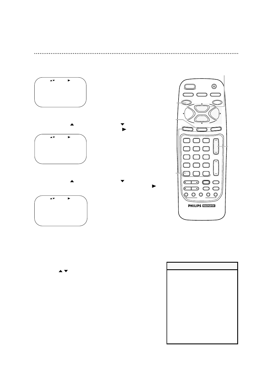 Multi-channel television sound system (cont’d) 57, Helpful hints | Philips VRA671AT User Manual | Page 57 / 68