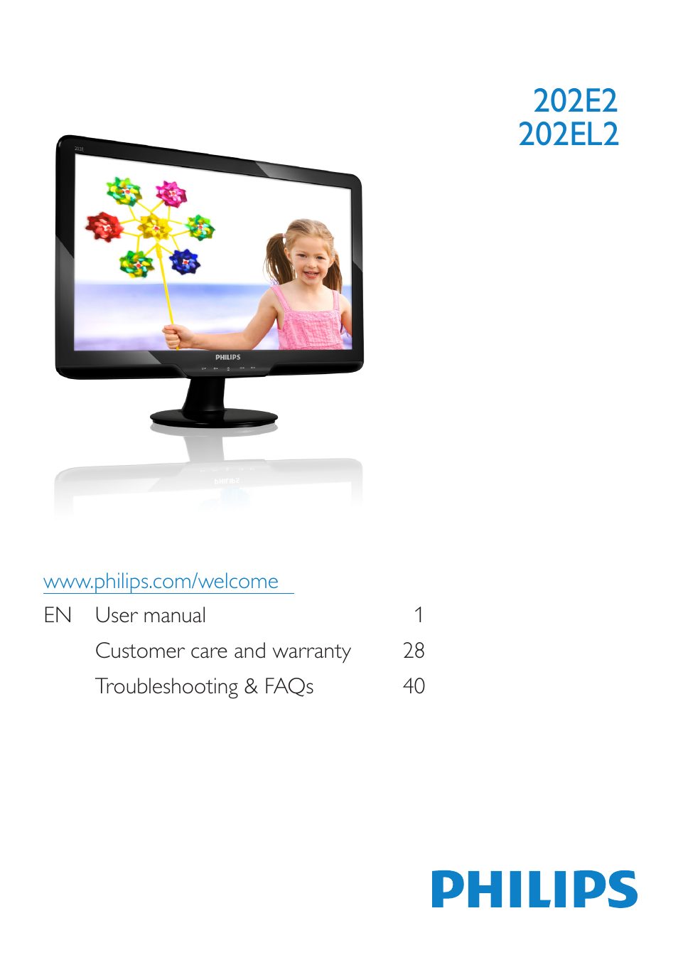 Philips 202EL2SB-27 User Manual | 50 pages