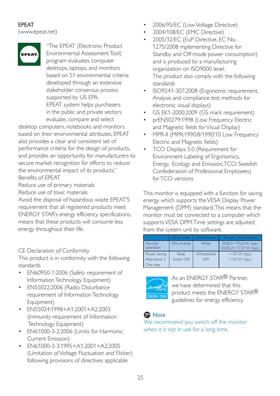 Philips 202EL2SB-27 User Manual | Page 27 / 50