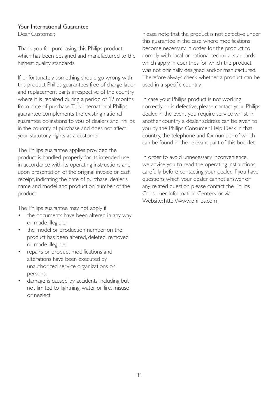 Philips 202EL2SB-27 User Manual | Page 43 / 50