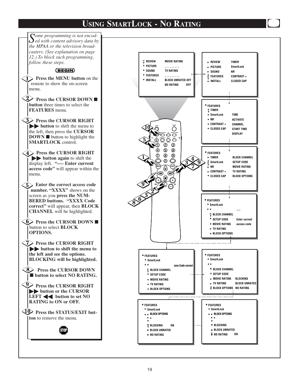 Sing, Mart, Ating | Philips TS3259C User Manual | Page 19 / 48