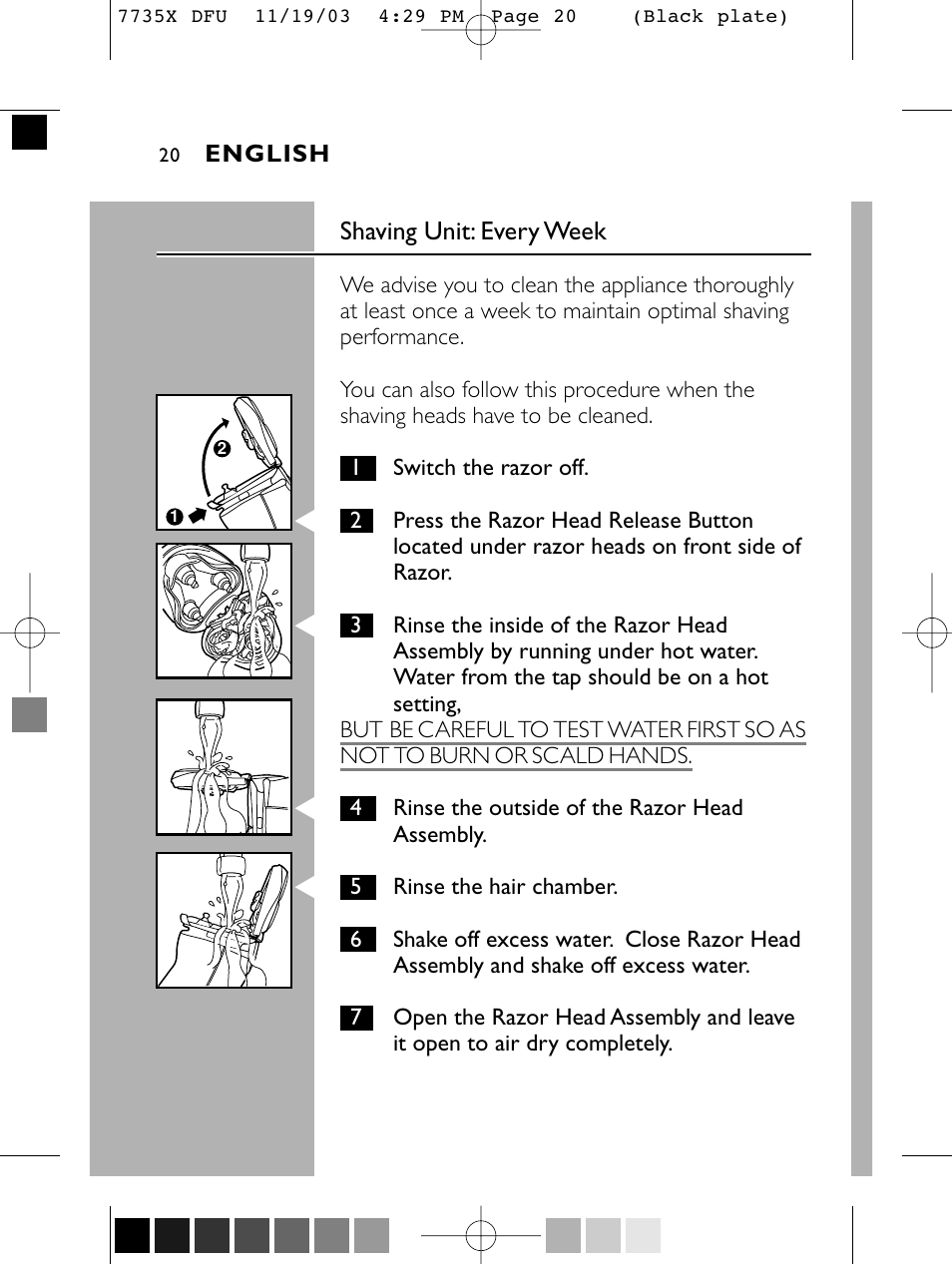 Philips 7735X-43 User Manual | Page 19 / 51