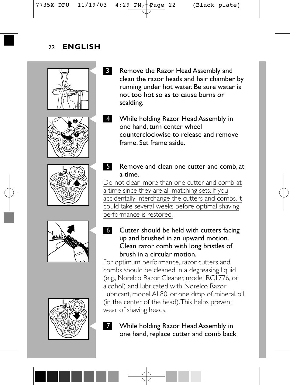 Philips 7735X-43 User Manual | Page 21 / 51